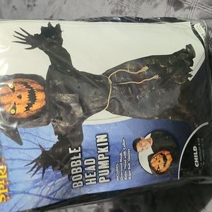 Bobble Head Pumpkin costume